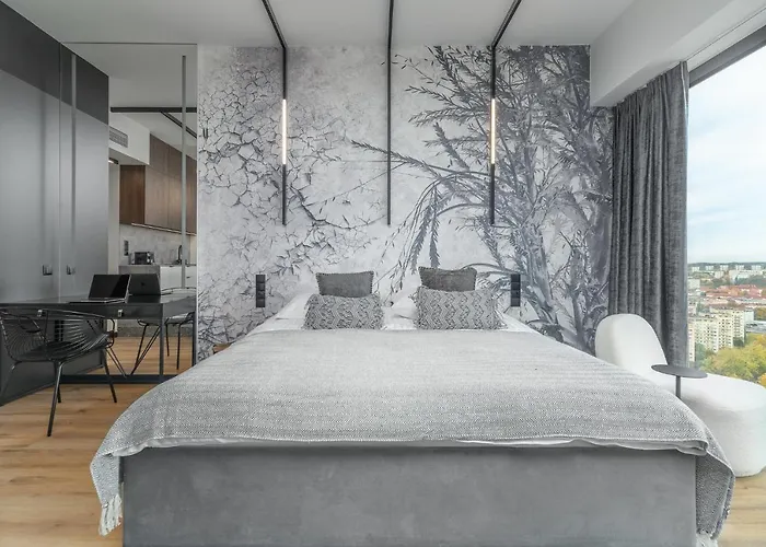 Comfy 20th Floor Hanza Tower - Sauna & Pool * Szczecin