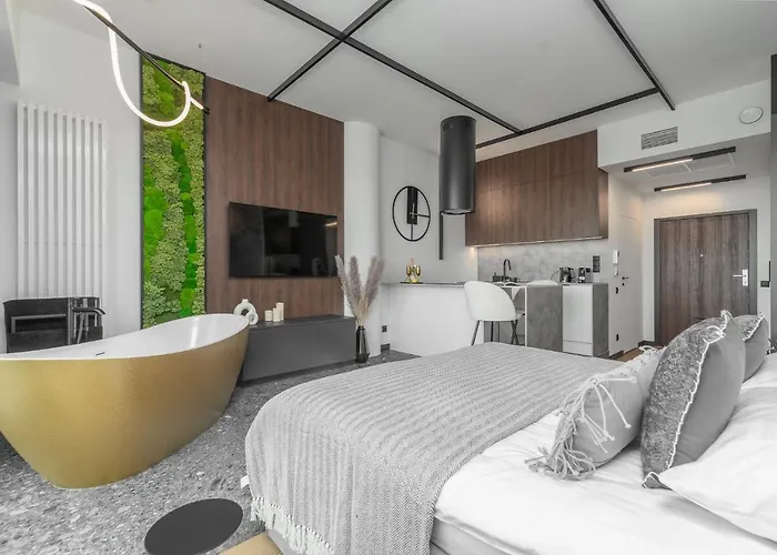 Comfy 20th Floor Hanza Tower - Sauna & Pool Szczecin